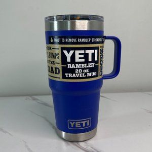YETI Rambler Travel Mug - Offshore Blue - 20 oz